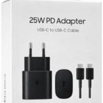 Samsung Travel Adapter with Cable 25W 1 Meter USB-C Original Black (EP-TA800XBEGWW)