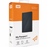 Western Digital My Passport External HDD 500GB USB 3.0 Refurbished Black (WDBUZG0010BBK-CESN)