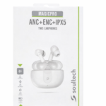 Soultech Bluetooth Earphones with Noise Cancellation 30 uur afspeelduur USB-C White (BH050B)